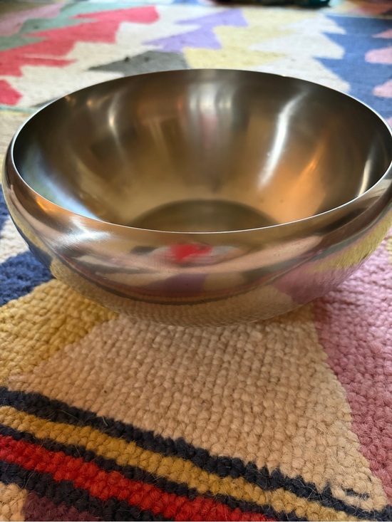 Alessi Other - Vintage rare Alessi Italia Inox 18/10 stainless steel bowl. Designer. Gorgeous